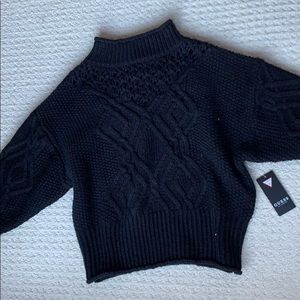 Guess black knit sweater